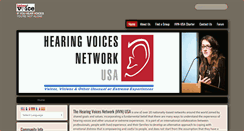 Desktop Screenshot of hearingvoicesusa.org